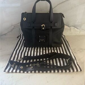 Henri Bendel Black Convertible Bag